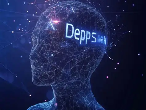 DeepSeek 智慧生态三维全息沙盘示意图